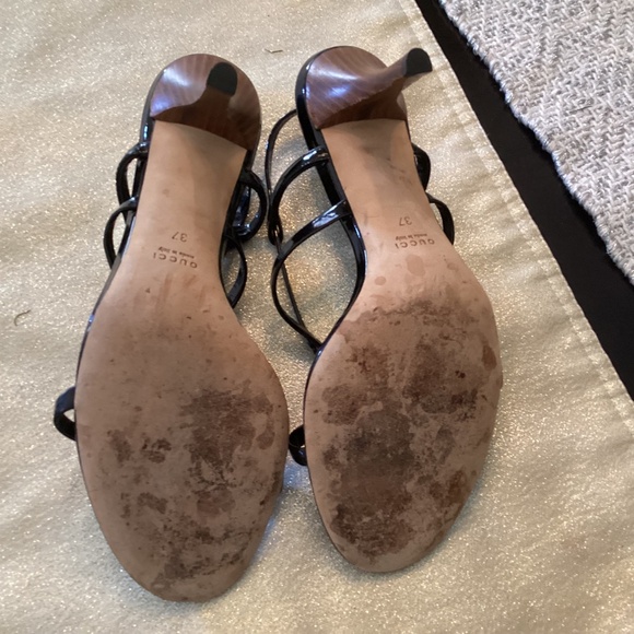 Gucci dress bamboo accent sandal pump - Picture 3 of 4